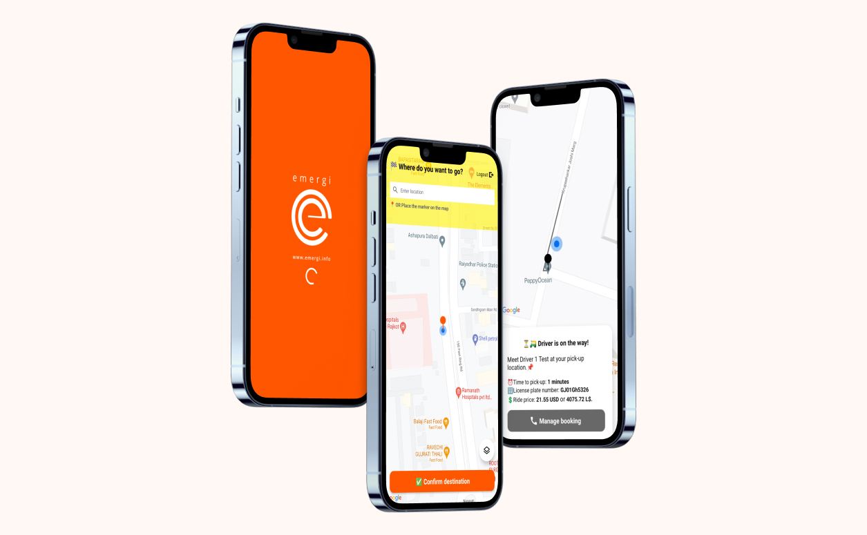 Emergi – Ride Hailing Mobile App