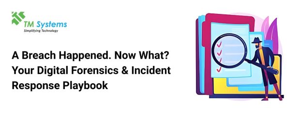 A Breach Happened. Now What? Your Digital Forensics & Incident Response Playbook